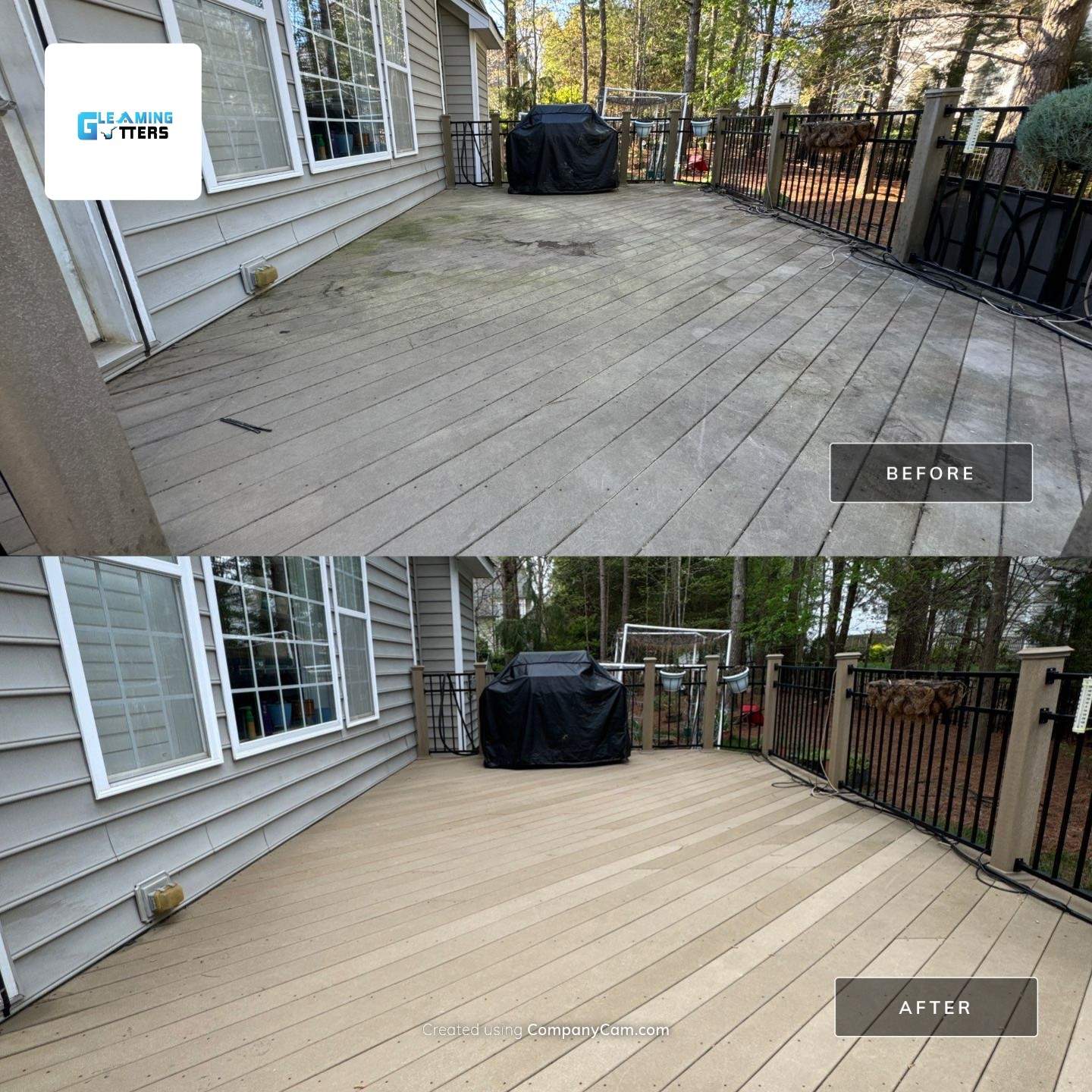 Transformative House, Deck, and Concrete Cleaning in Waxhaw, North Carolina